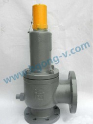 API/JIS cast steel wcb High quality flange safety valve